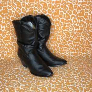 Dingo Olivia Leather Cowgirl Boots